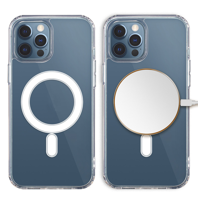 Apple iPhone 15 Pro Max Anti Shock 1,5 mm MagSafe tok (Átlátszó)