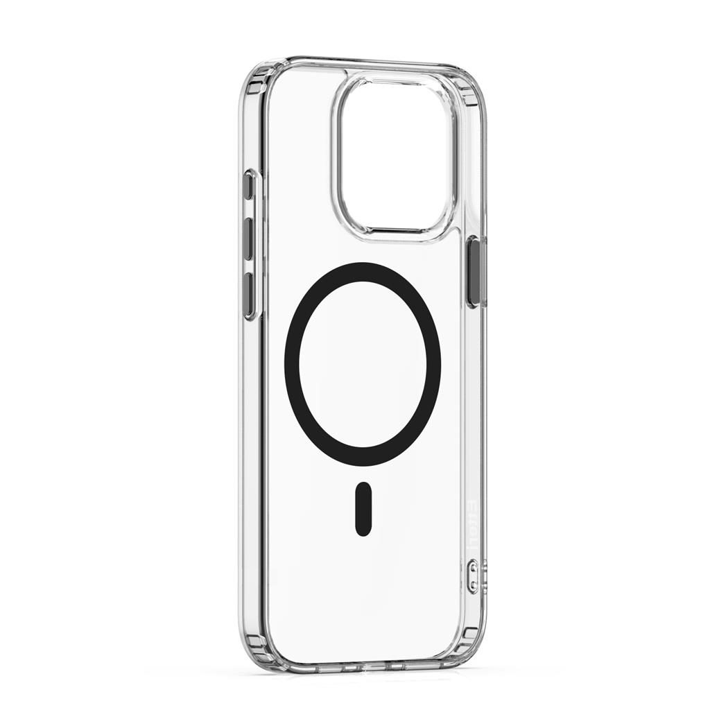 Apple iPhone 15 Pro Max Etteri Color magsafe hátlap tok (Fekete) 0