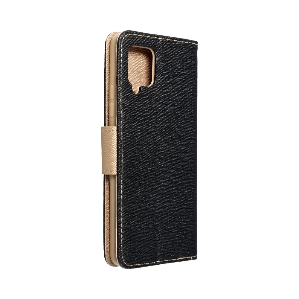 Apple iPhone 15 Pro Max Fancy book notesz tok (fekete-arany)