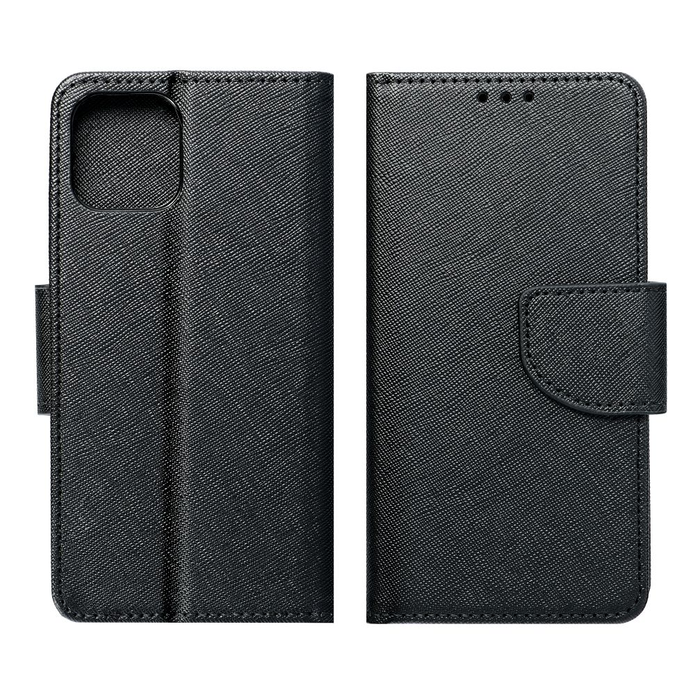 Apple iPhone 15 Pro Max Fancy book notesz tok (Fekete)