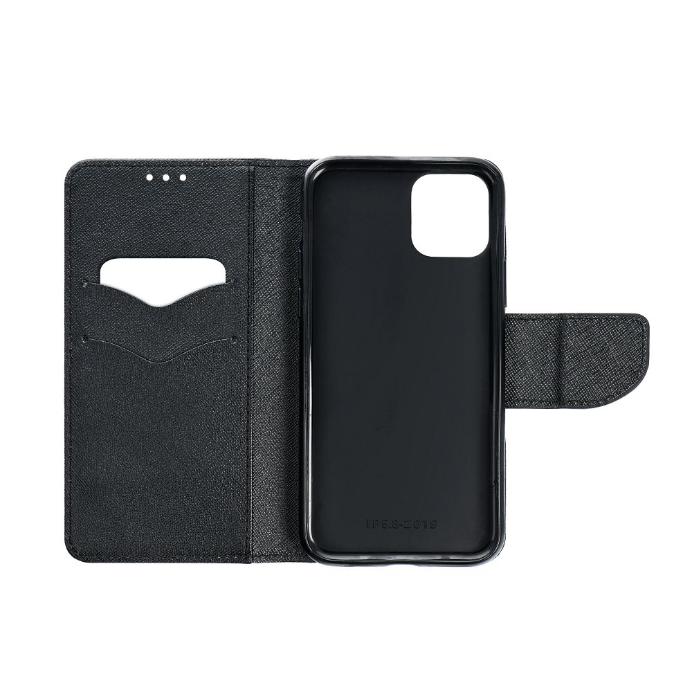 Apple iPhone 15 Pro Max Fancy book notesz tok (Fekete)