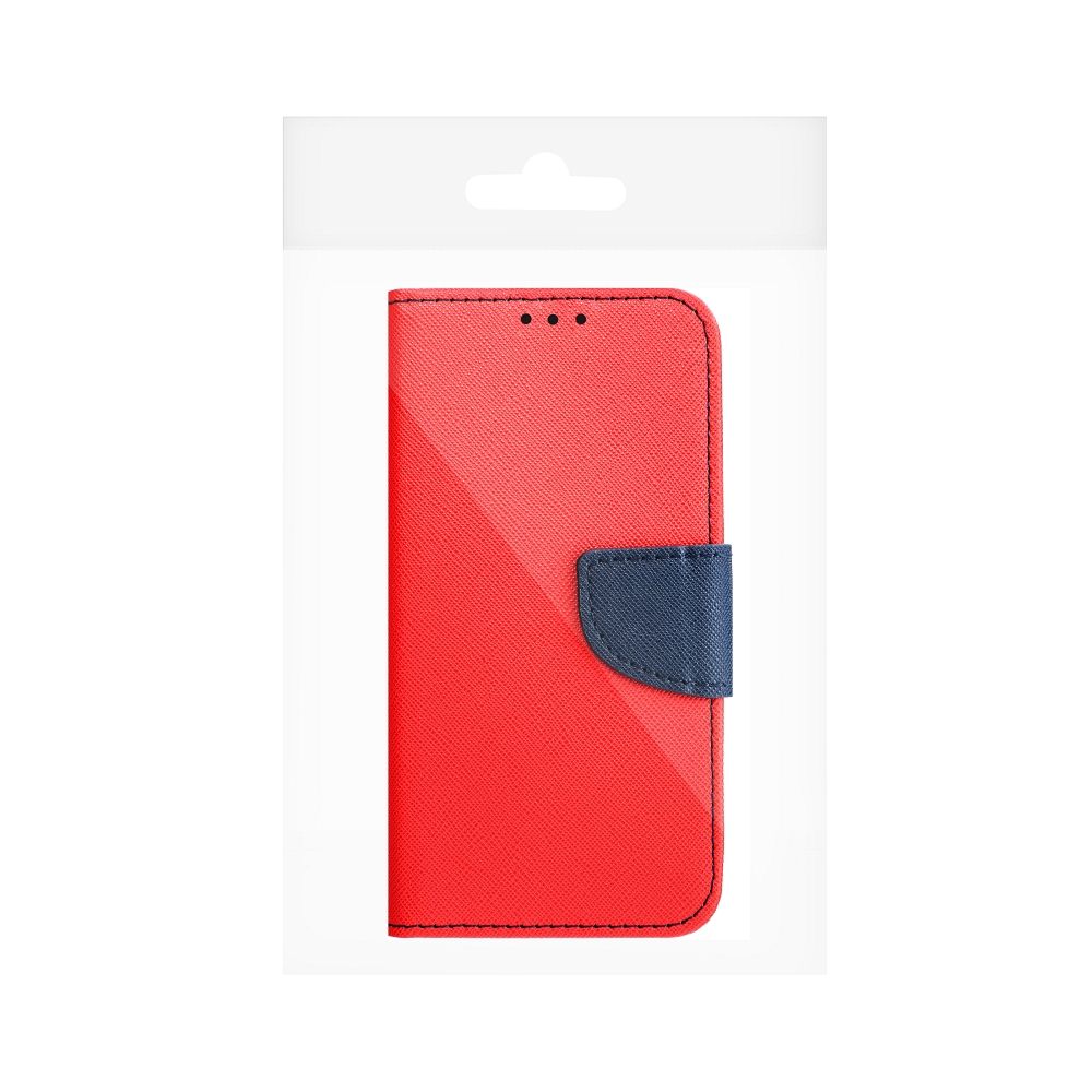 Apple iPhone 15 Pro Max Fancy book notesz tok (kék-piros)