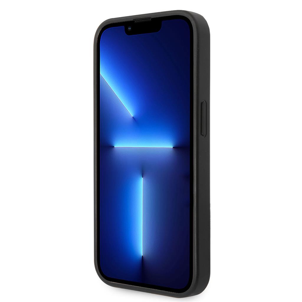 Apple iPhone 15 Pro Max Guess PU 4G Metal Logo tok (Szürke) - GUHCP15X4GMGGR