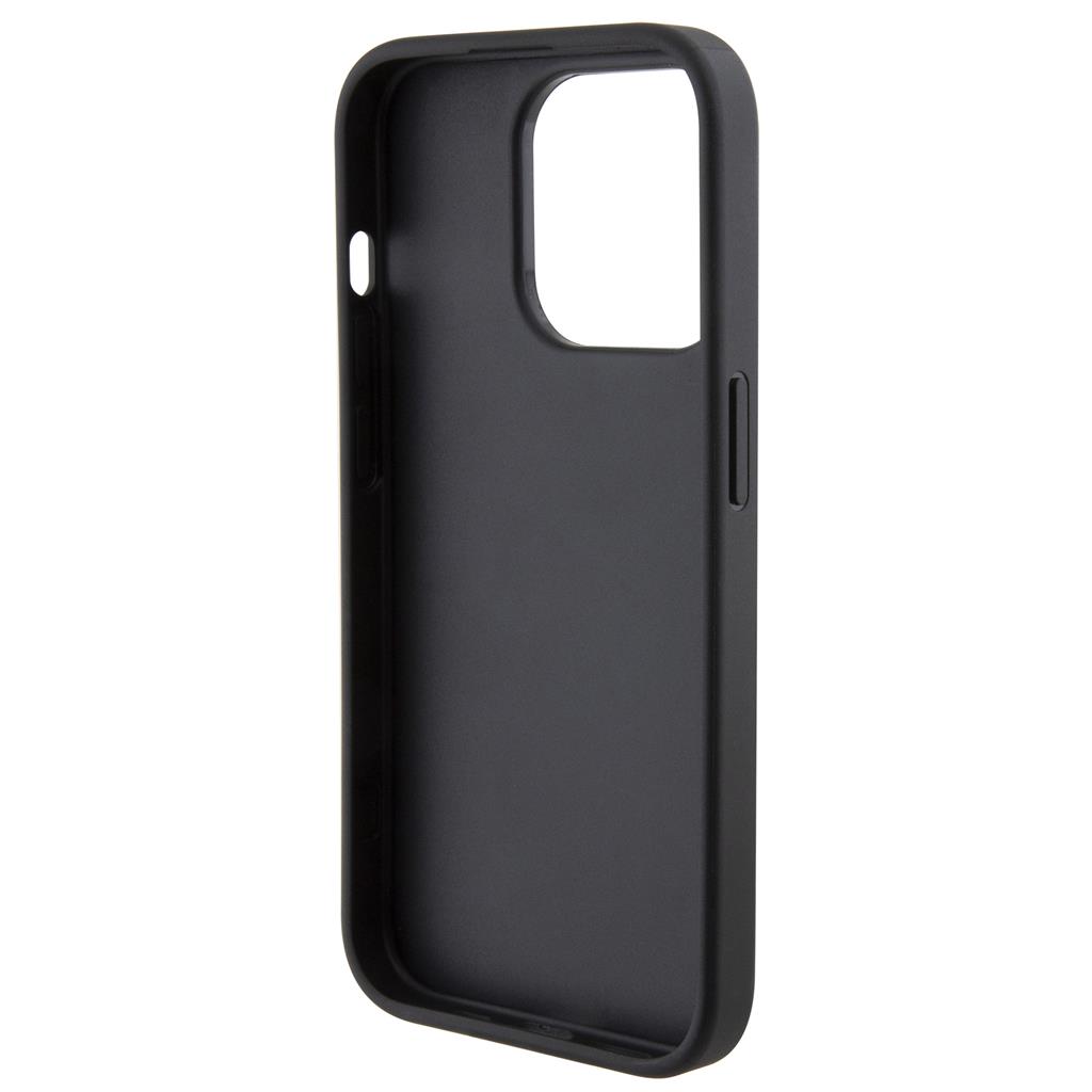 Apple iPhone 15 Pro Max Karl Lagerfeld PU Quilted Pattern tok (Fekete) – KLHCP15XPQKPMK