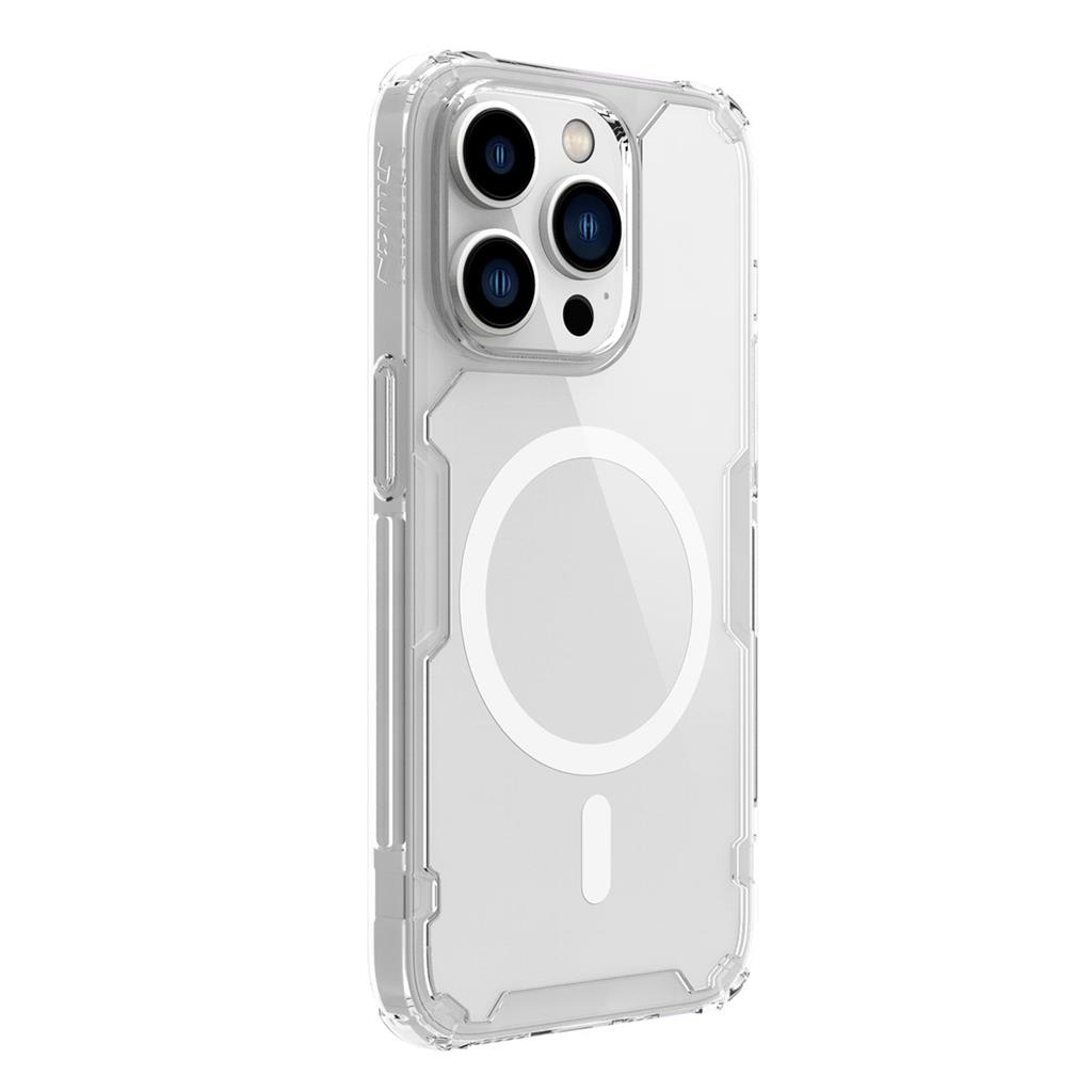 Apple iPhone 15 Pro Max Nillkin nature pro magsafe hátlap tok (Fehér)
