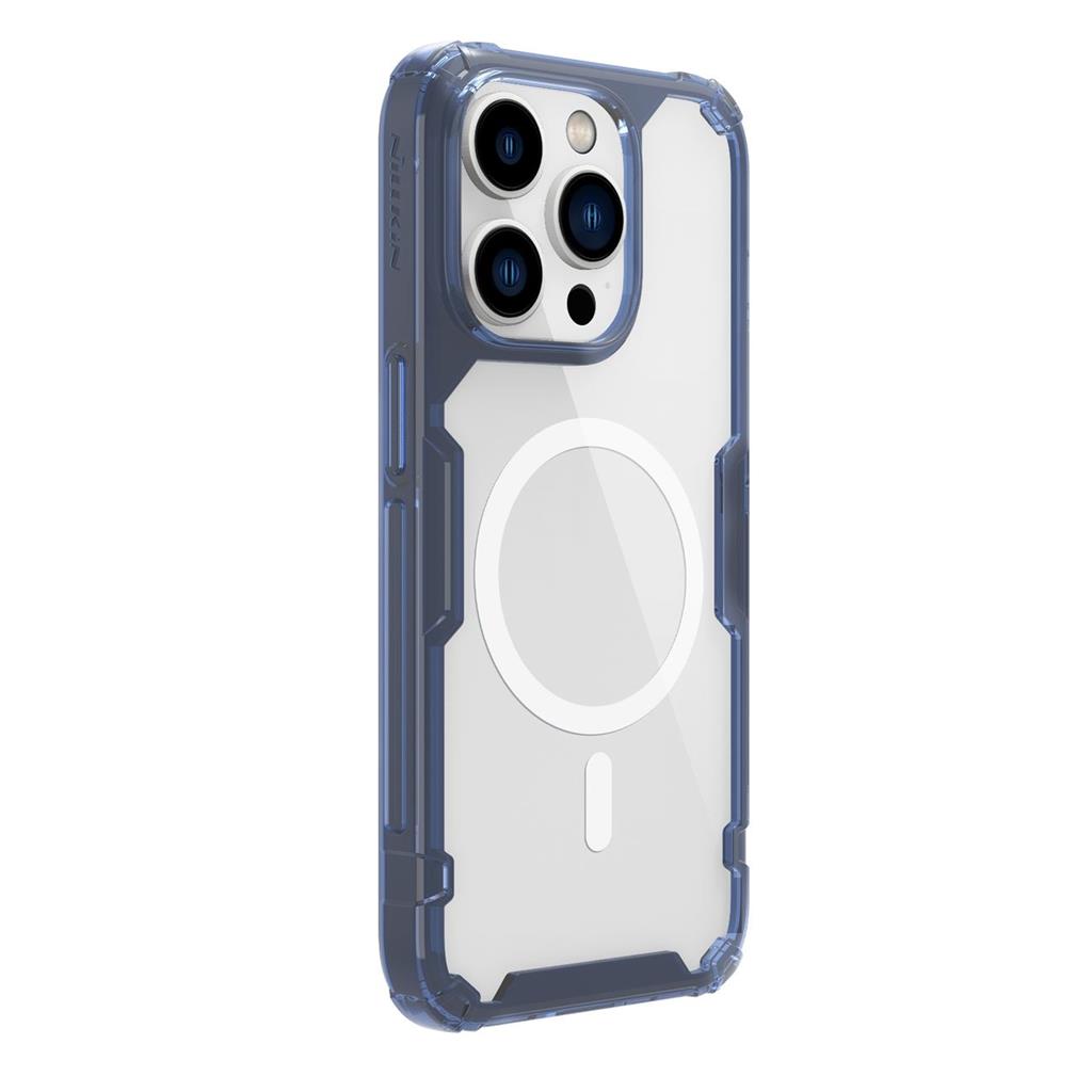 Apple iPhone 15 Pro Max Nillkin nature pro magsafe hátlap tok (Kék)