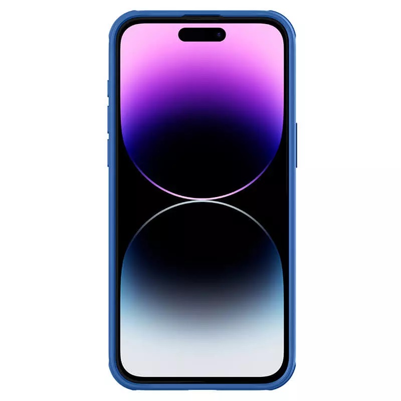 Apple iPhone 15 Pro Nillkin camshield pro kameravédős hátlap tok (Kék)