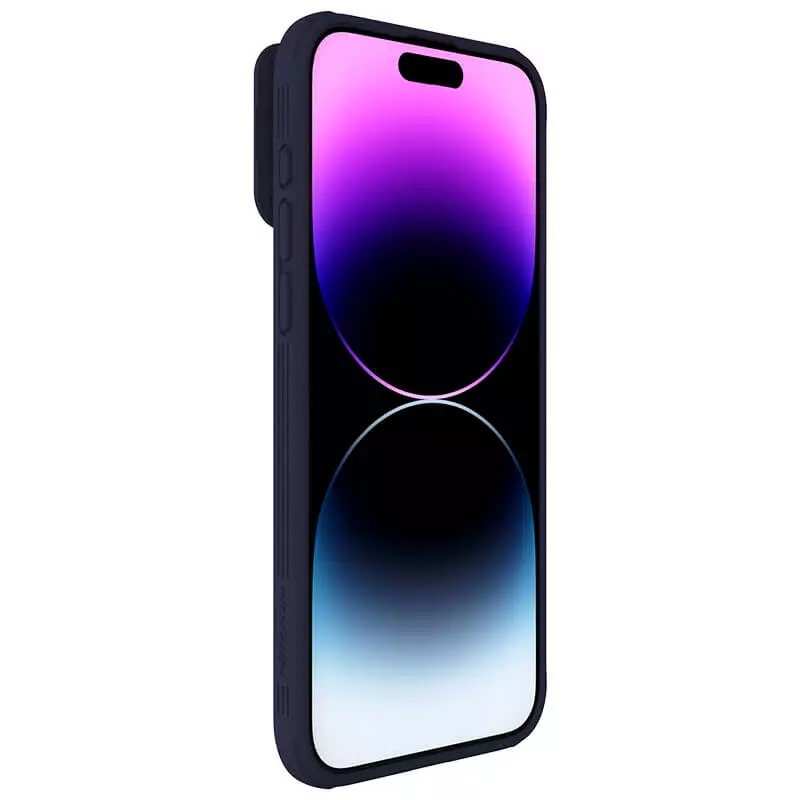 Apple iPhone 15 Pro Nillkin camshield pro kameravédős hátlap tok (Lila)