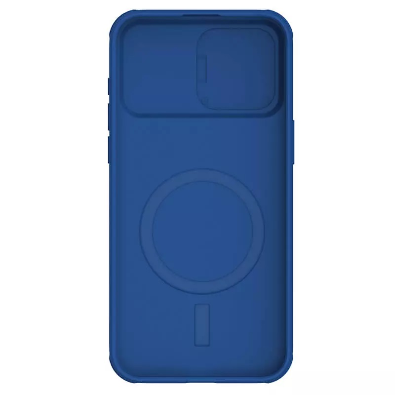 Apple iPhone 15 Pro Nillkin camshield pro magsafe hátlap tok kék