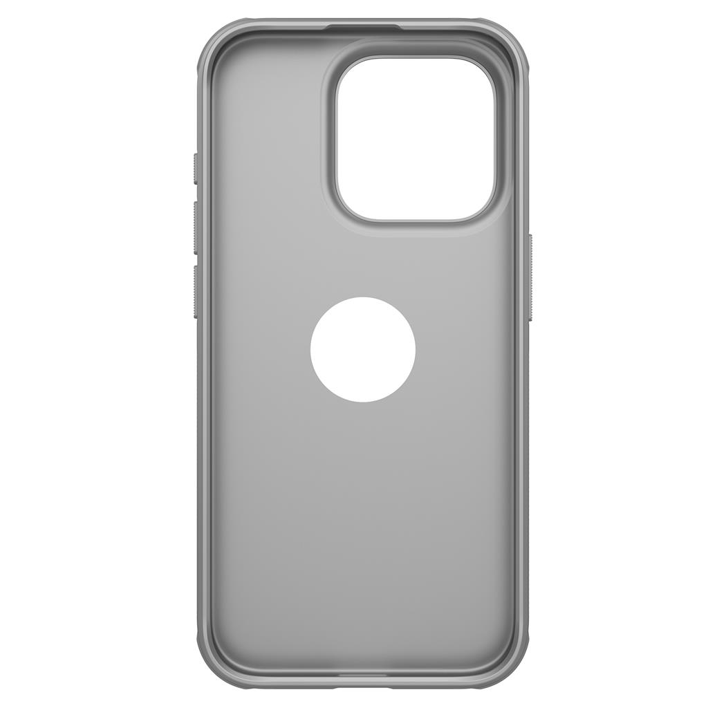 Apple iPhone 15 Pro Nillkin Super frosted shield pro strapabíró hátlap tok (Szürke)