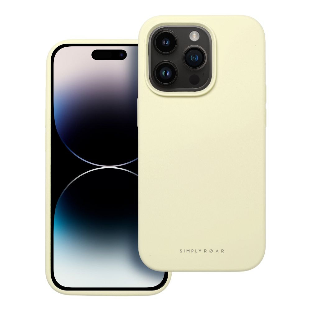 Apple iPhone 15 Pro Roar Cloud Skin hátlap tok (Sárga)
