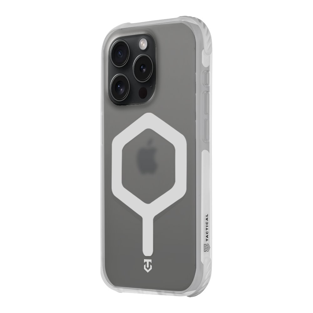 Apple iPhone 15 Pro Tactical MagForce Hexagon tok (Fehér)