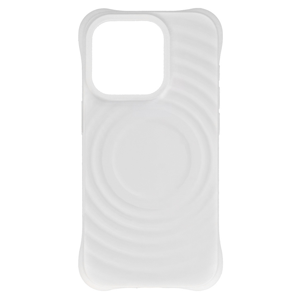 Apple iPhone 15 Pro Tel Protect Wave magsafe hátlap tok (Fehér)