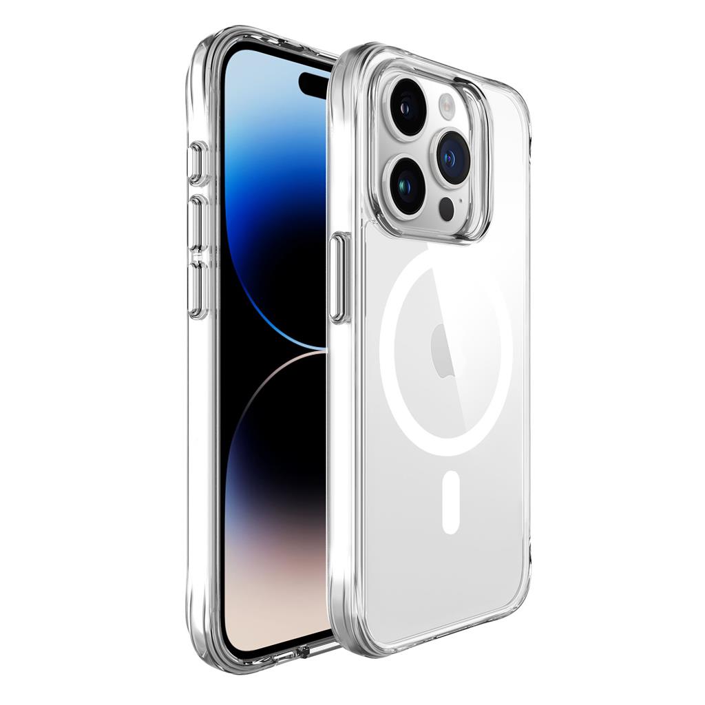 Apple iPhone 15 Pro TOKO Pure MagSafe hátlap tok (Átlátszó)