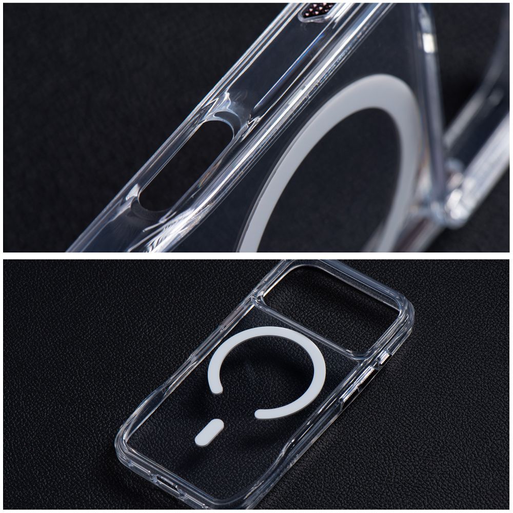 Apple iPhone 15 ROAR Slim Defender hátlap tok (Átlátszó)