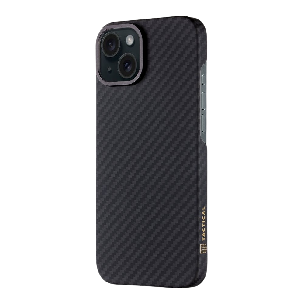 Apple iPhone 15 Tactical MagForce Aramid MagSafe hátlap tok (Fekete)