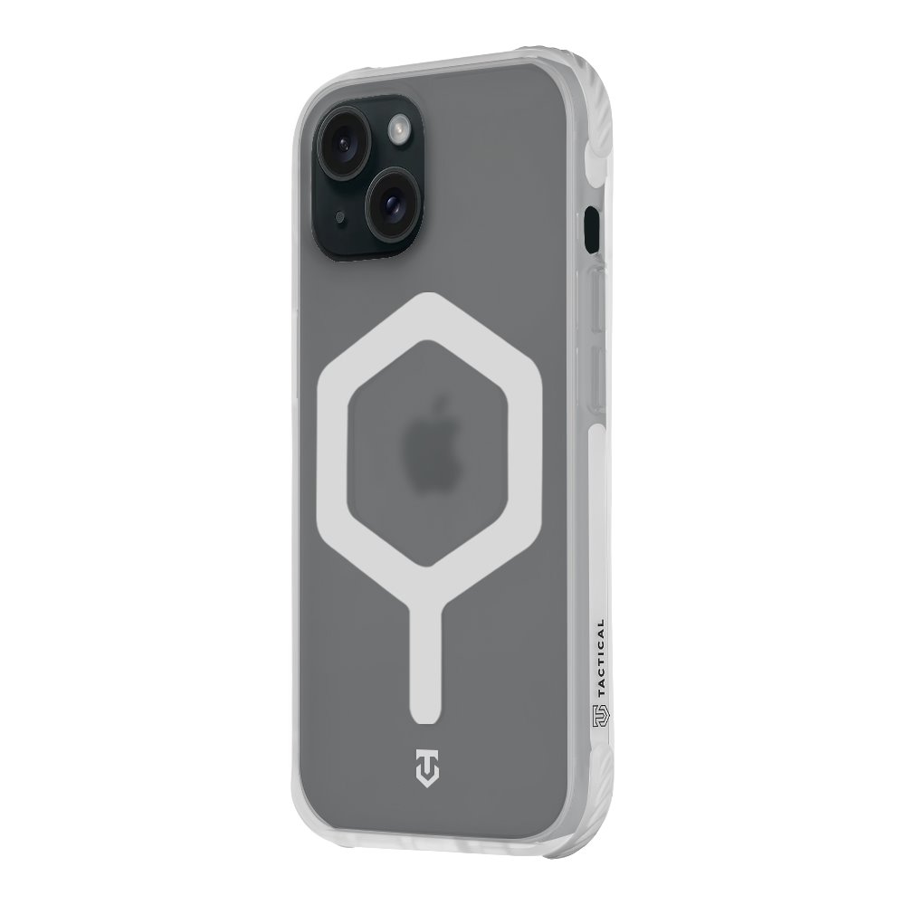 Apple iPhone 15 Tactical MagForce Hexagon tok (Fehér)