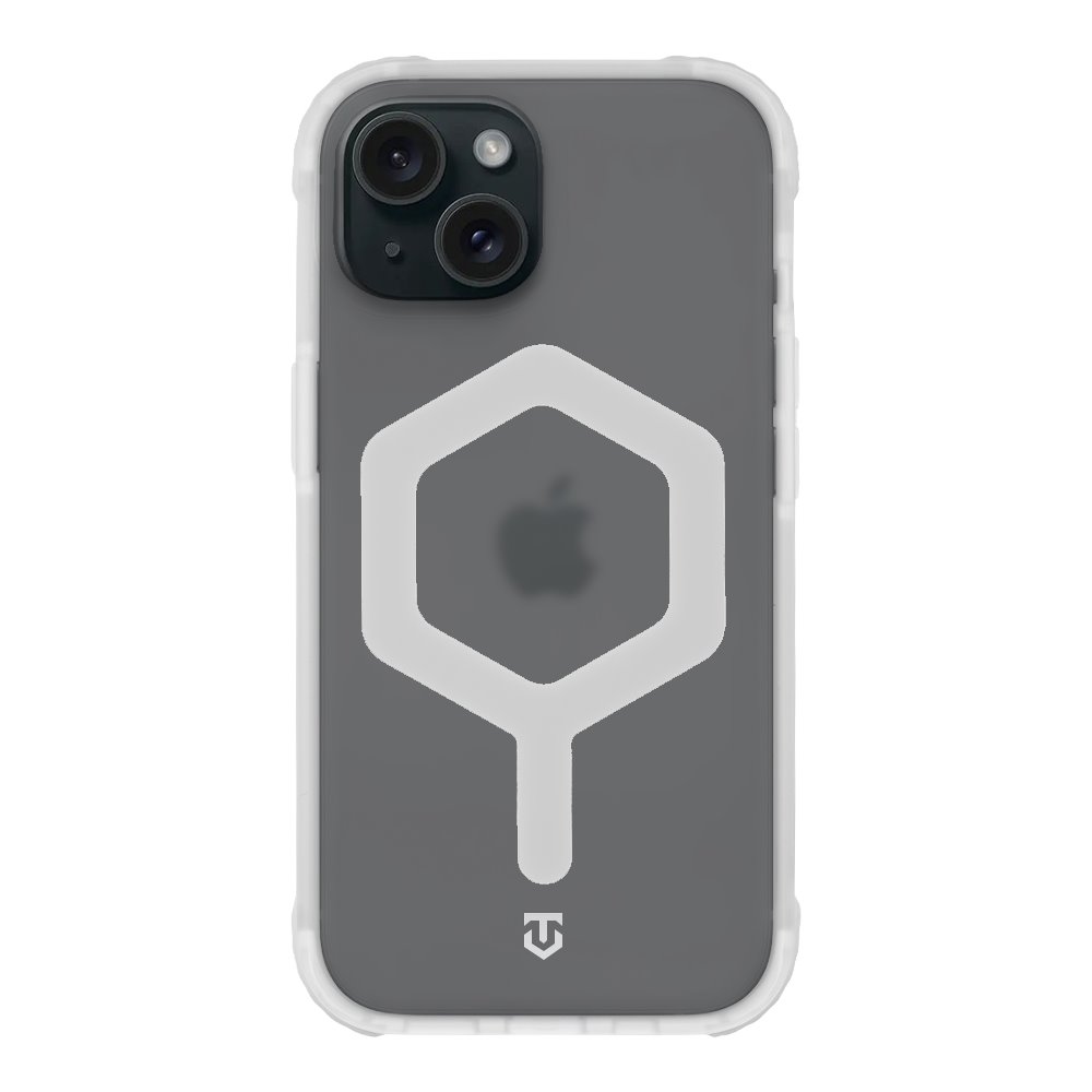 Apple iPhone 15 Tactical MagForce Hexagon tok (Fehér)