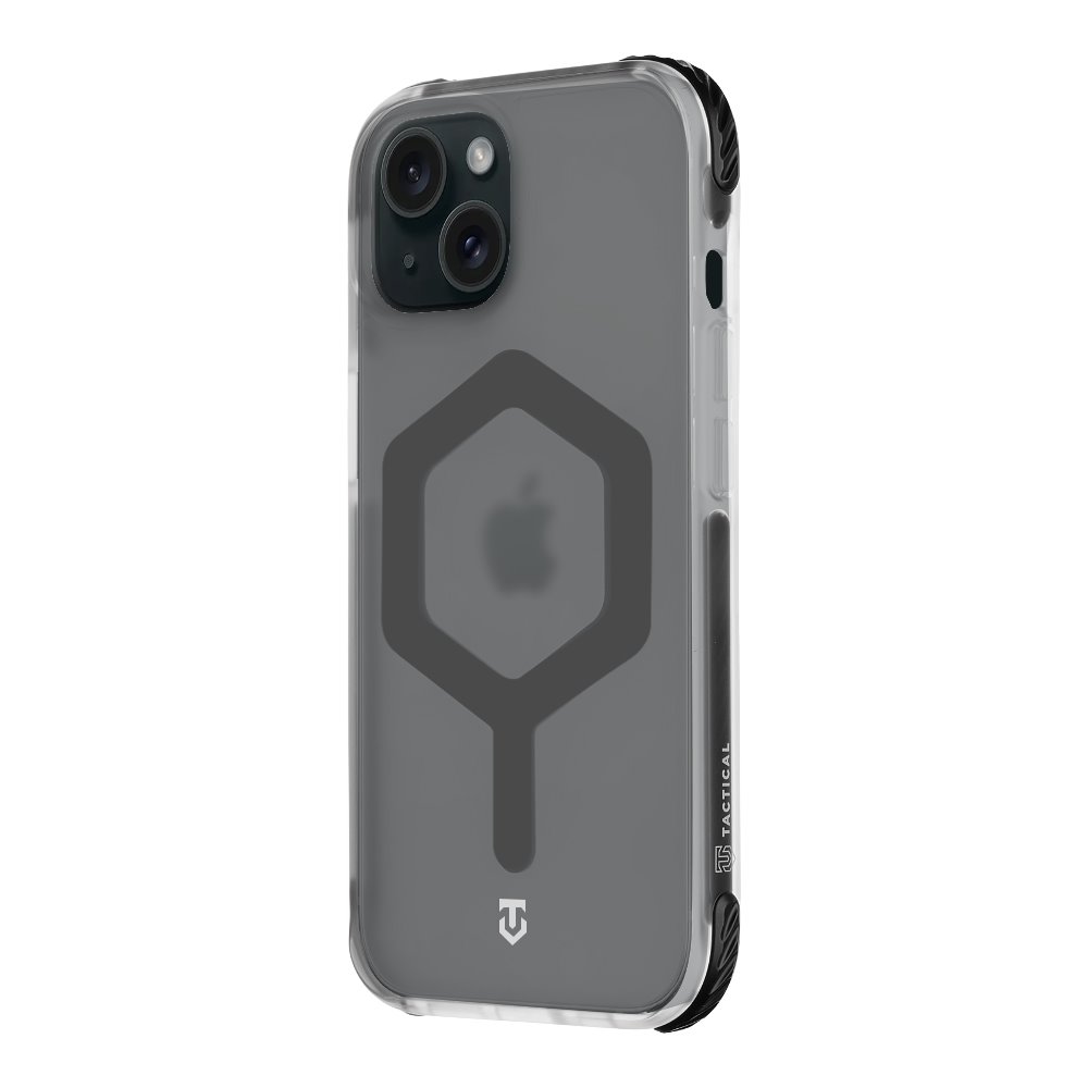 Apple iPhone 15 Tactical MagForce Hexagon tok (Fekete)