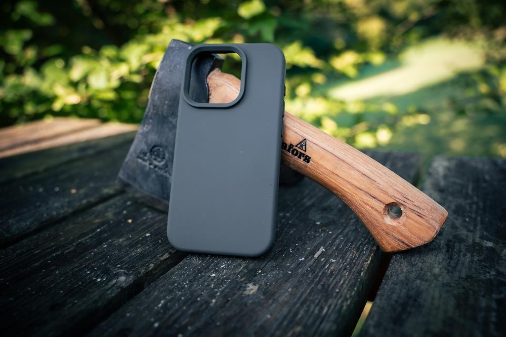 Apple iPhone 15 Tactical MagForce Velvet Smoothie tok (Sötétszürke)