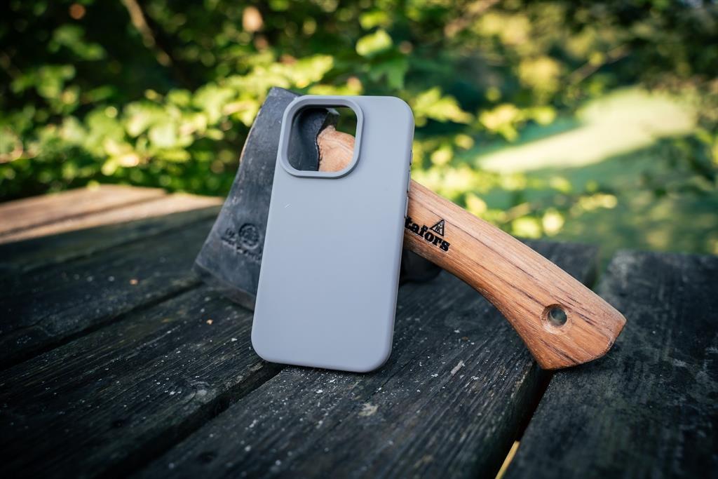 Apple iPhone 15 Tactical MagForce Velvet Smoothie tok (Világos szürke)