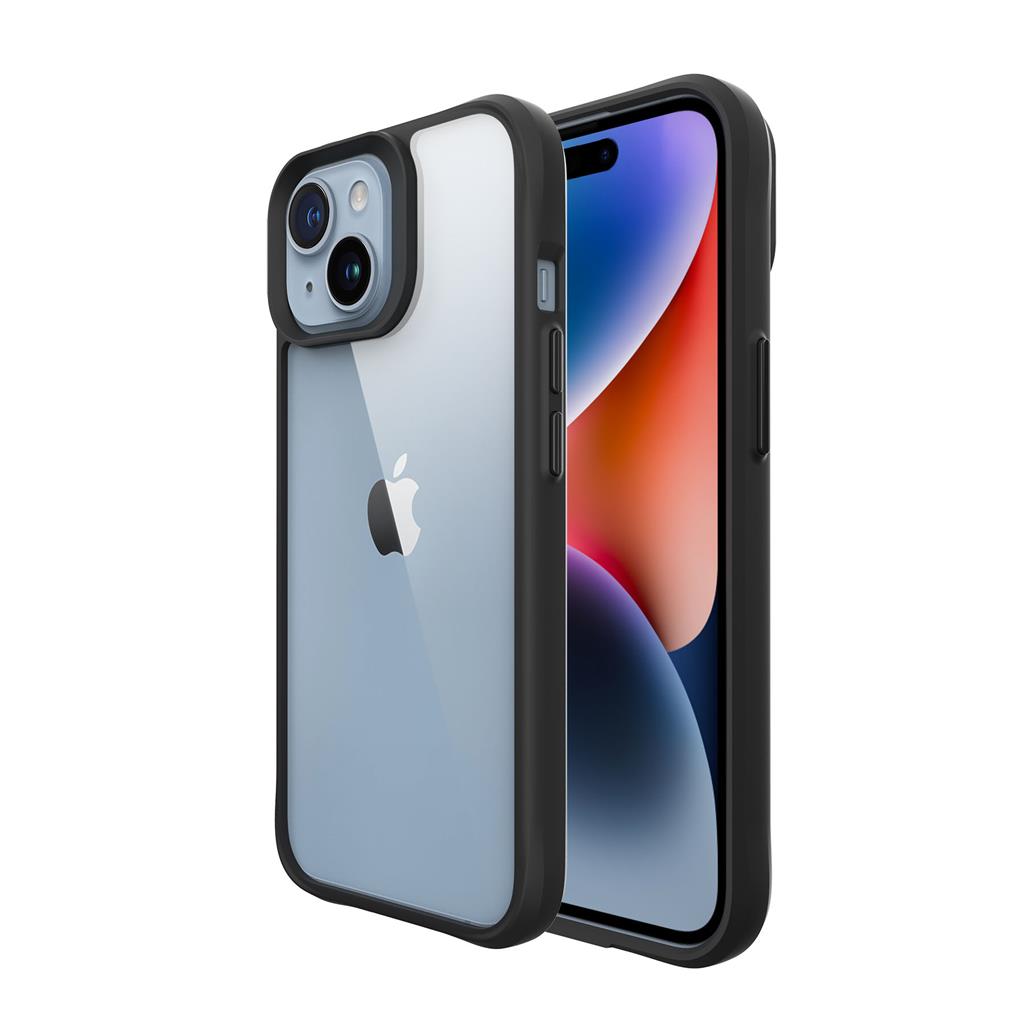 Apple iPhone 15 TOKO Combat X mode Frost hátlap tok (Fekete)