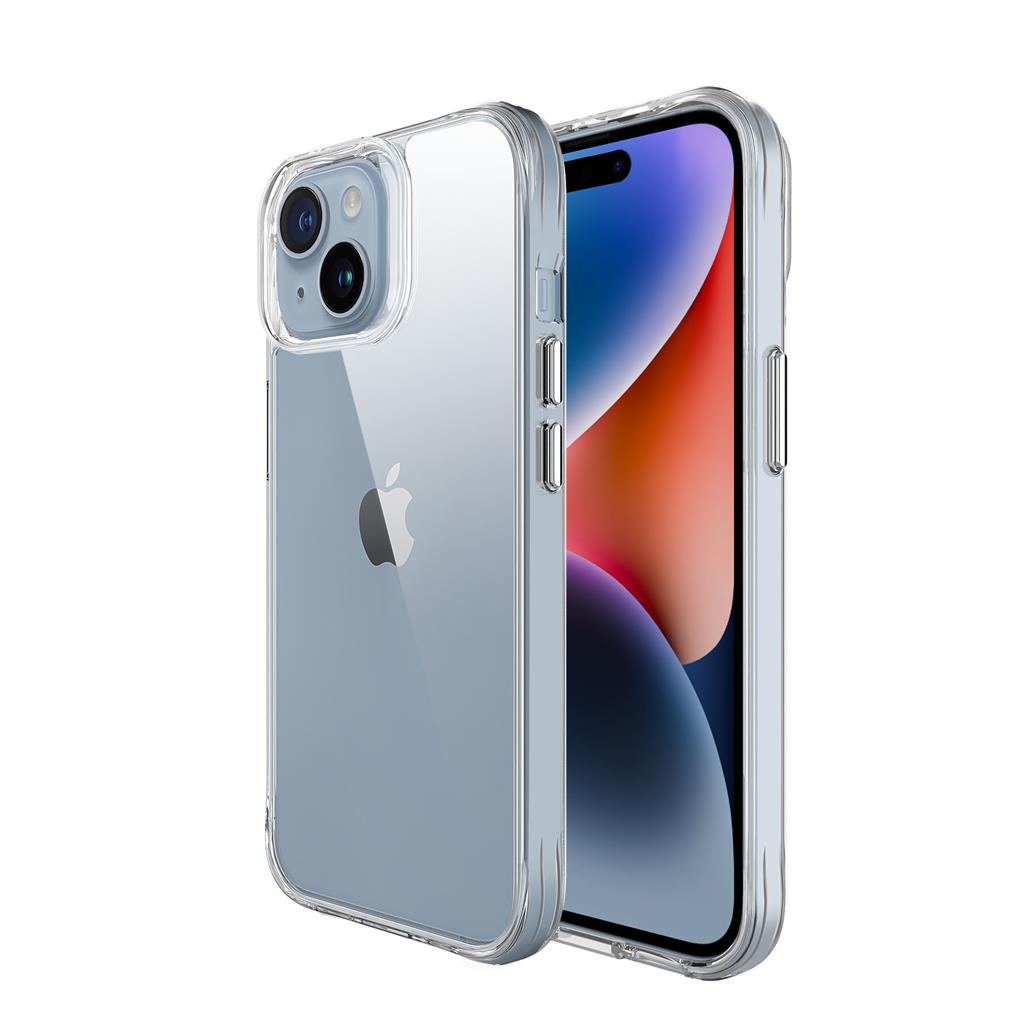 Apple iPhone 15 TOKO Pure hátlap tok (Átlátszó)