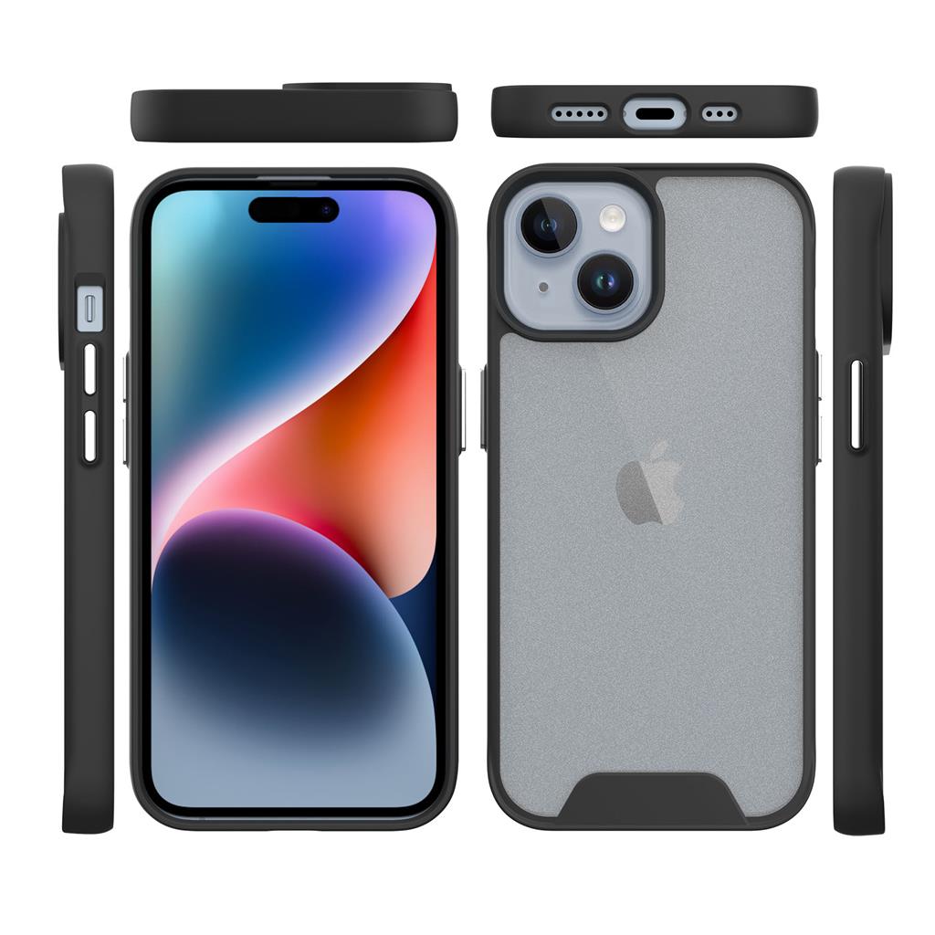 Apple iPhone 15 TOKO Silk hátlap tok (Szürke)
