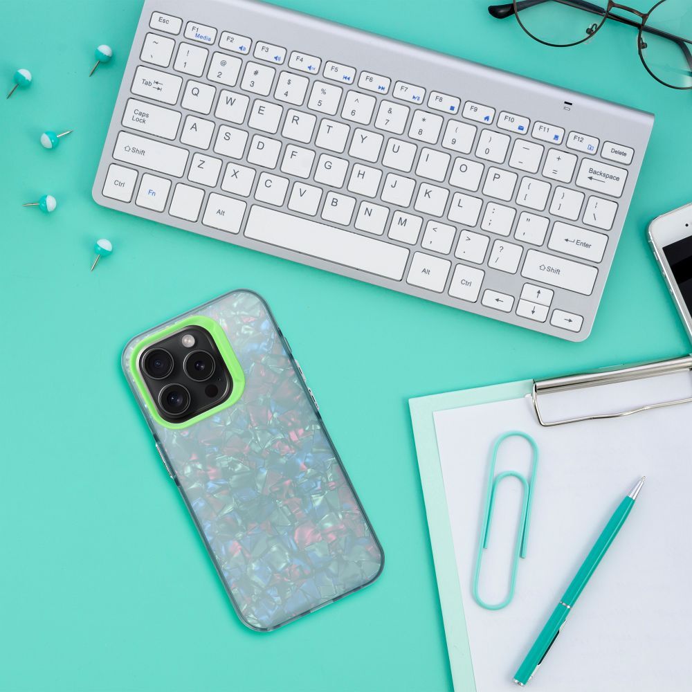 Apple iPhone 15 TUTTI FRUTTI hátlap tok (Zöld)
