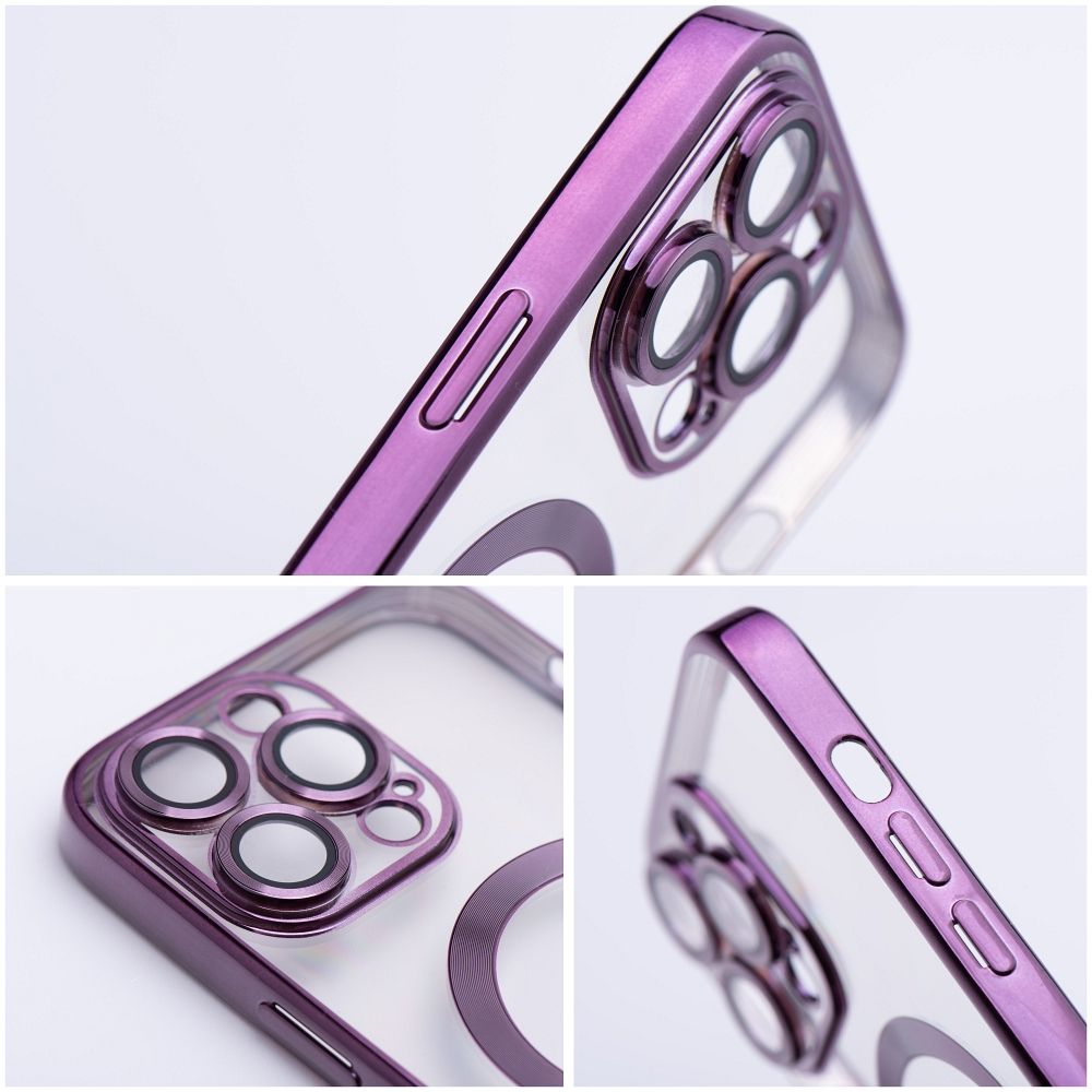 Apple iPhone 16 electro mag magsafe hátlap tok (Lila)