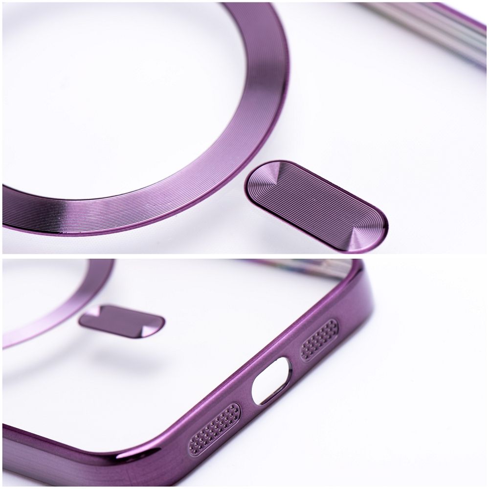 Apple iPhone 16 electro mag magsafe hátlap tok (Lila)