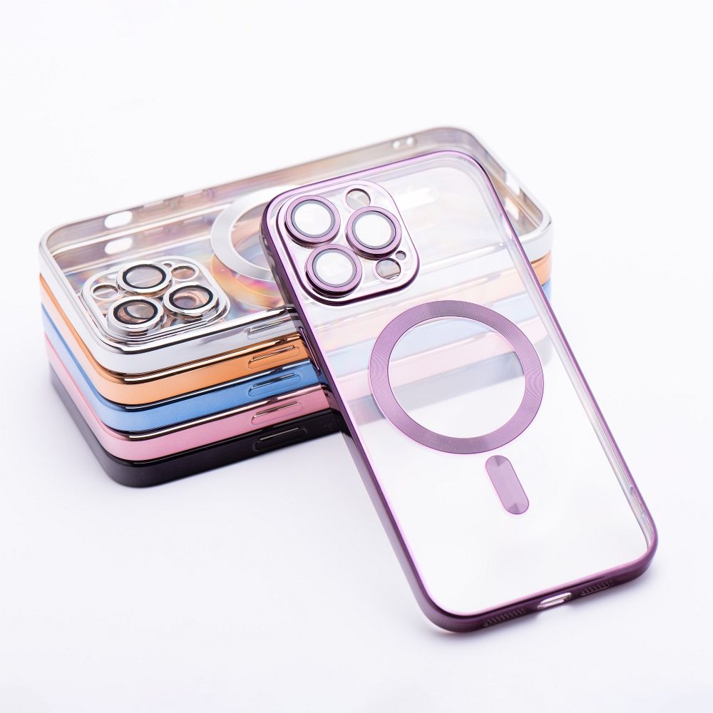 Apple iPhone 16 electro mag magsafe hátlap tok (Lila)