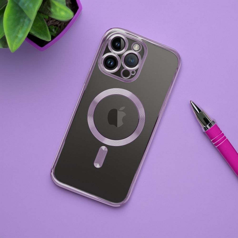 Apple iPhone 16 electro mag magsafe hátlap tok (Lila)