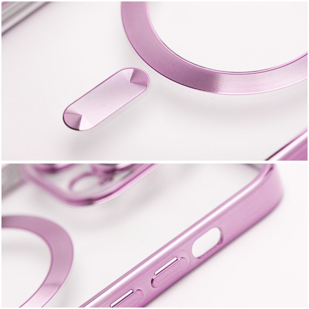 Apple iPhone 16 electro mag magsafe hátlap tok (Rózsaarany)