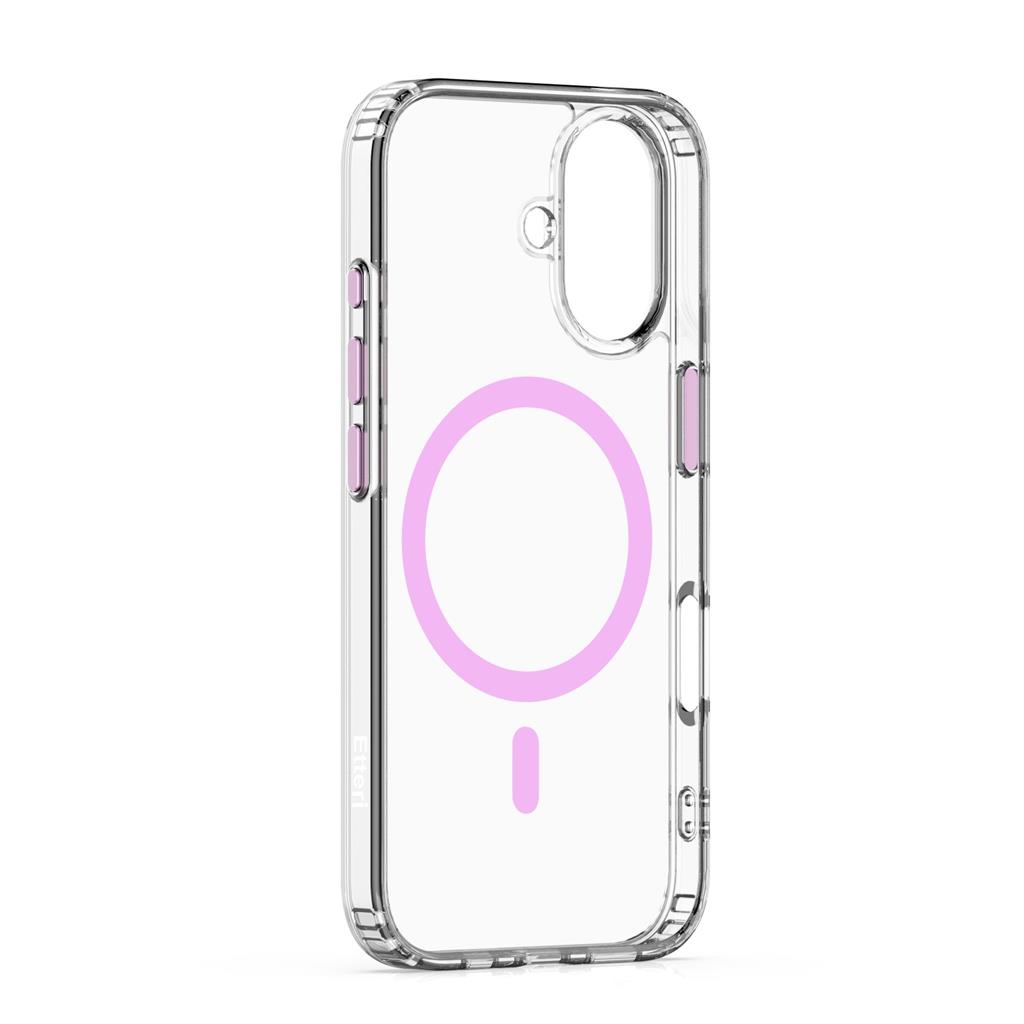 Apple iPhone 16 Etteri Color magsafe hátlap tok (Rózsaszín)