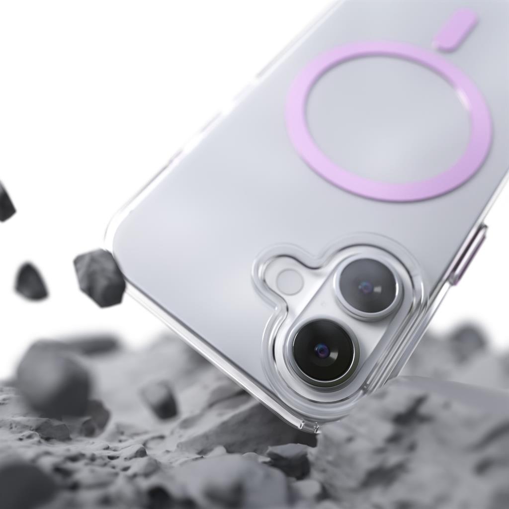 Apple iPhone 16 Etteri Color magsafe hátlap tok (Rózsaszín)