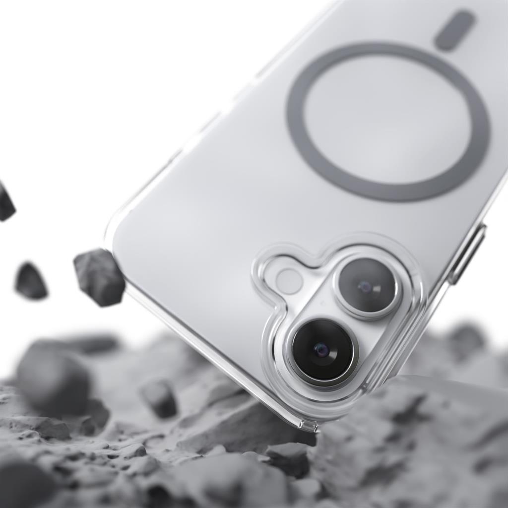 Apple iPhone 16 Etteri Color magsafe hátlap tok (Szürke)