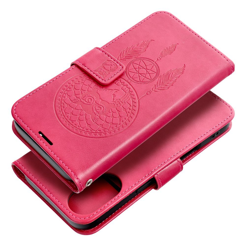 Apple iPhone 16 Forcell MEZZO nyitható tok (Magenta)