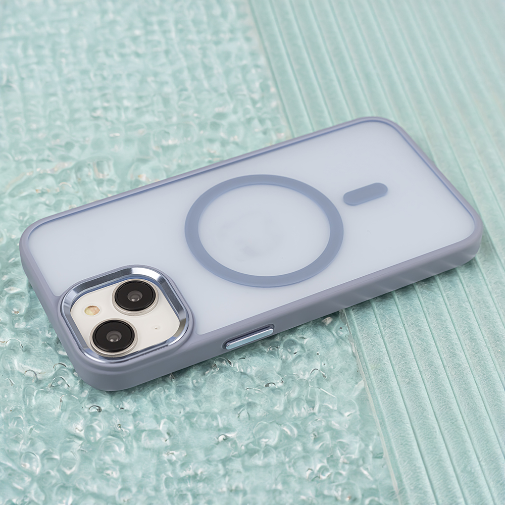 Apple iPhone 16 Frozen magsafe hátlap tok (Kék)