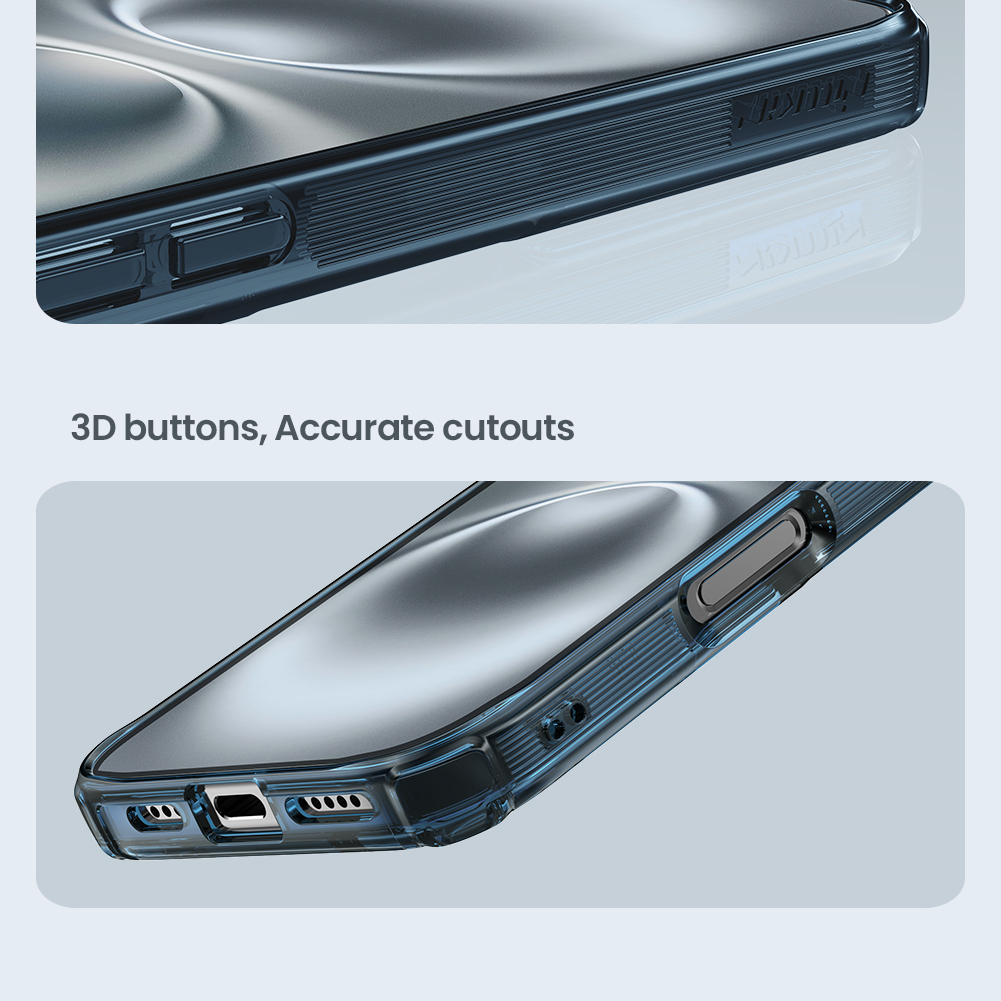 Apple iPhone 16 Nillkin nature pro magsafe hátlap tok (Kék)
