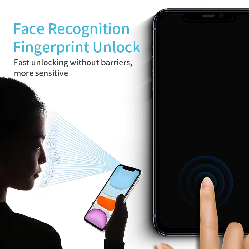 Apple iPhone 16 Plus 5D flexibilis hybrid üvegfólia (Átlátszó fekete peremmel)