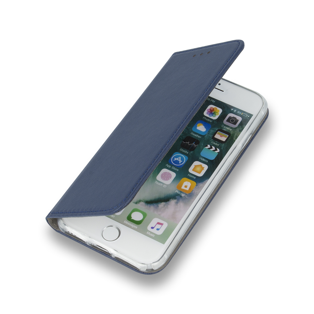 Apple iPhone 16 Plus smart magnetic mágneses notesz tok (Kék)