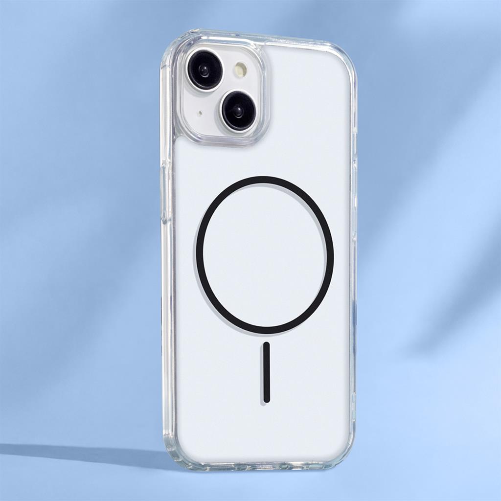 Apple iPhone 16 Pro Anti Shock Thin MagSafe hátlap tok (Fekete)