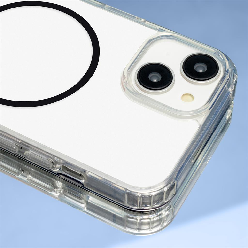 Apple iPhone 16 Pro Anti Shock Thin MagSafe hátlap tok (Fekete)