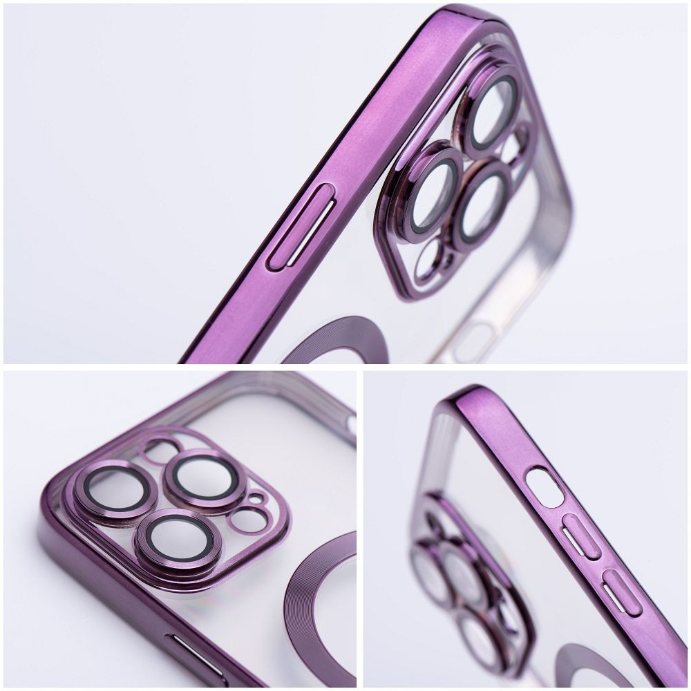 Apple iPhone 16 Pro Color Chrome Magsafe hátlap tok (Lila)