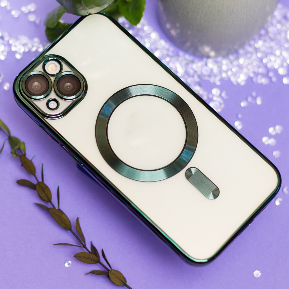 Apple iPhone 16 Pro Color Chrome Magsafe hátlap tok (Zöld)