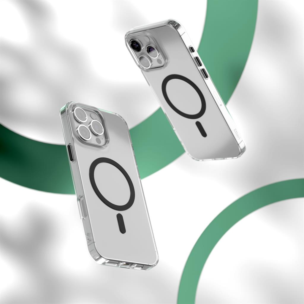 Apple iPhone 16 Pro Etteri Color magsafe hátlap tok (Fekete) 2