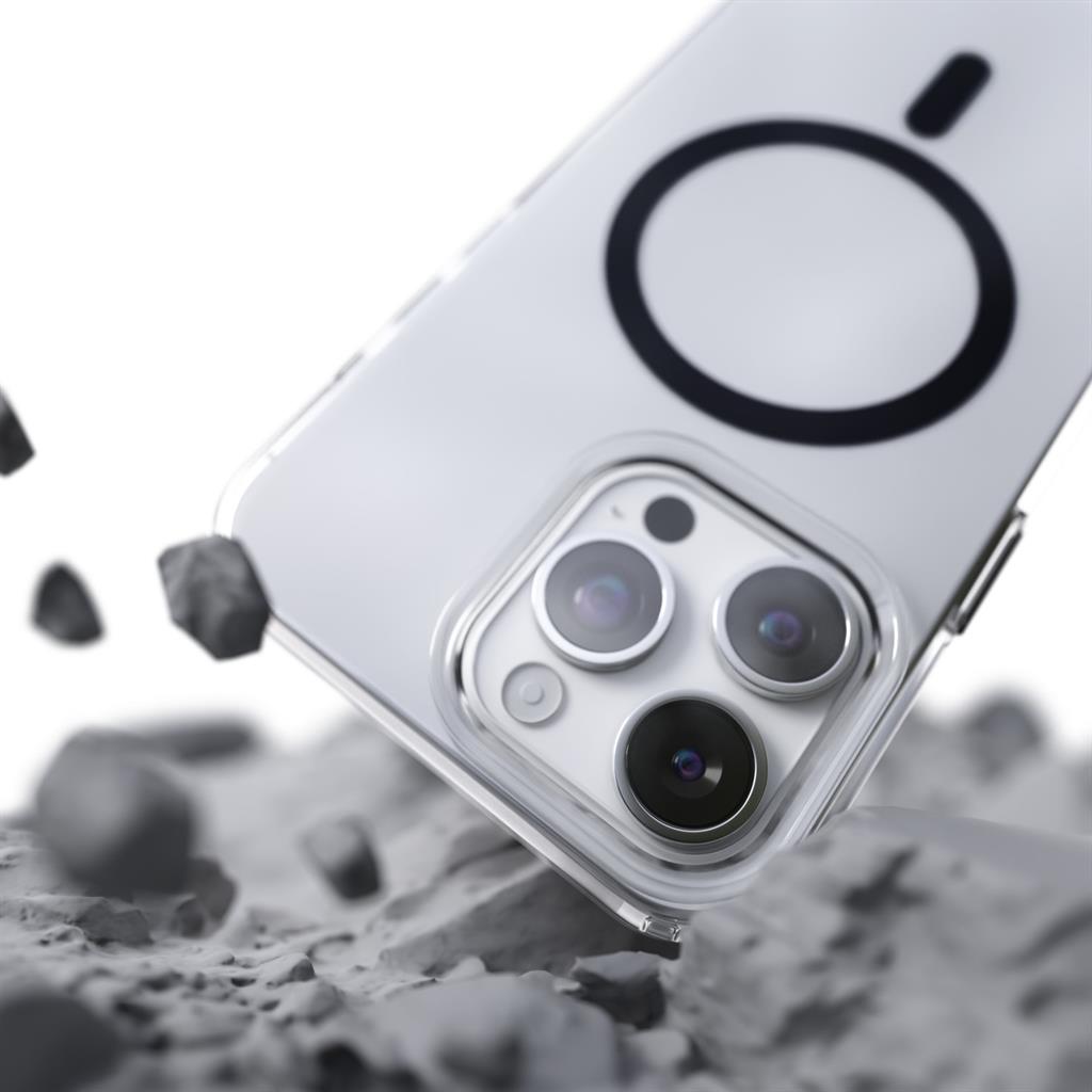 Apple iPhone 16 Pro Etteri Color magsafe hátlap tok (Fekete) 4