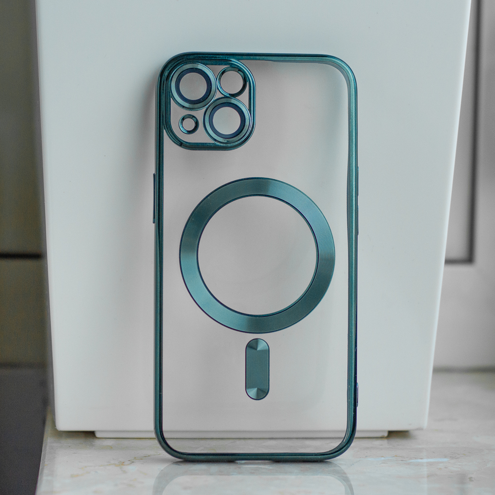 Apple iPhone 16 Pro Max Color Chrome Magsafe hátlap tok (Zöld)