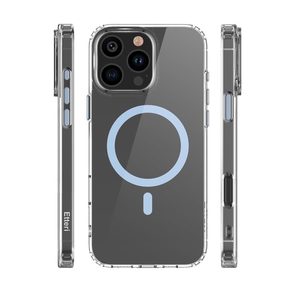 Apple iPhone 16 Pro Max Etteri Color magsafe hátlap tok (Kék) 1